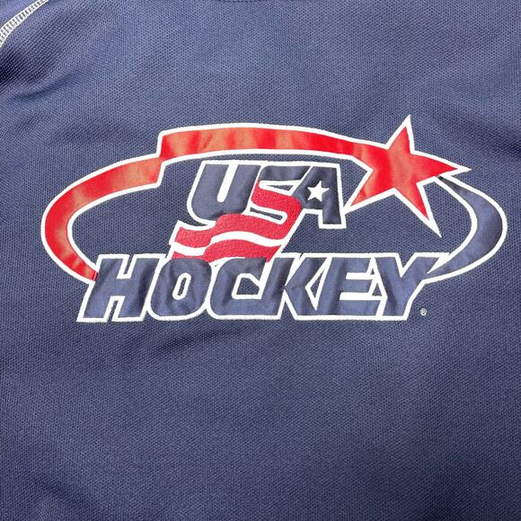 J.America Mens Hooded Sweater Size Large - Picture 4 of 9